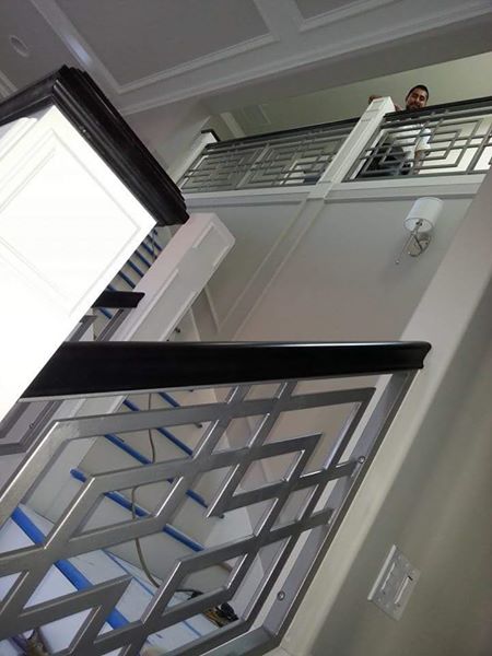 Interior Geometric Railing